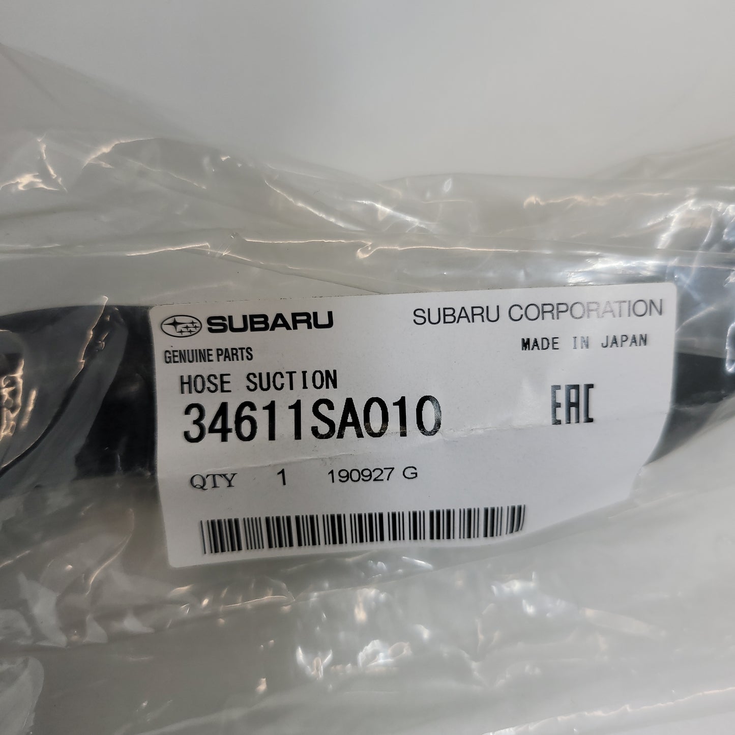 Genuine power steering hose 34611SA010