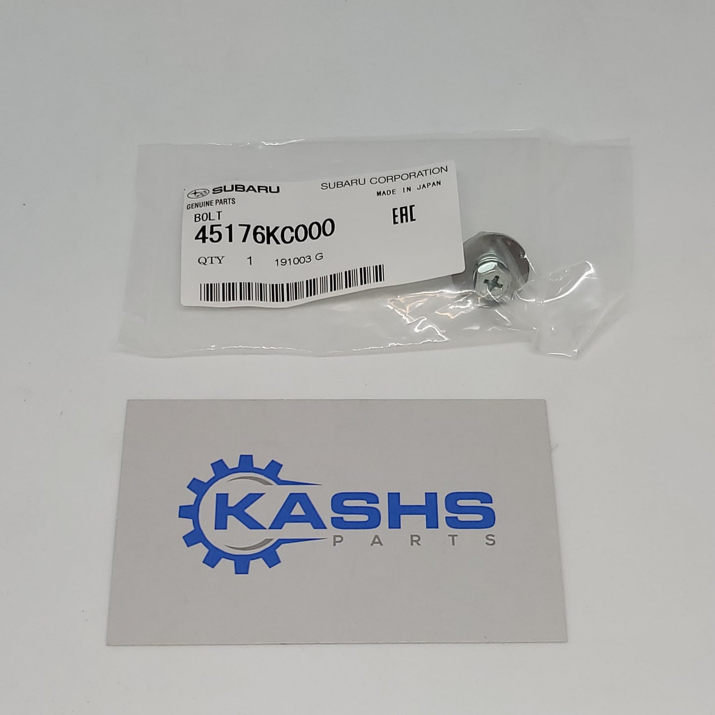 Genuine engine cooling fan bolt 45176KC000