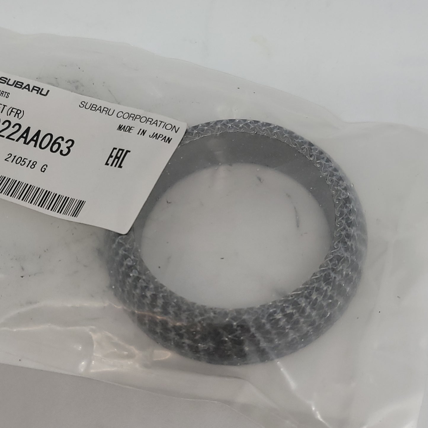 Genuine Catalytic Converter Gasket Subaru 44022AA063