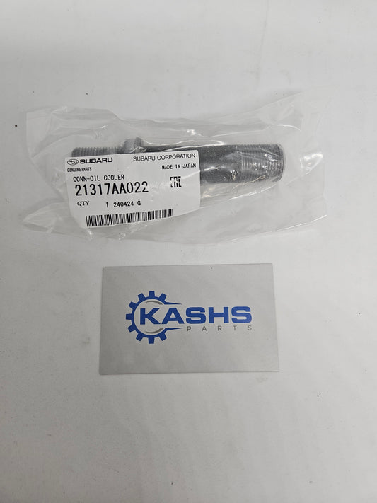 Genuine Subaru Oil Cooler Connector 21317AA022