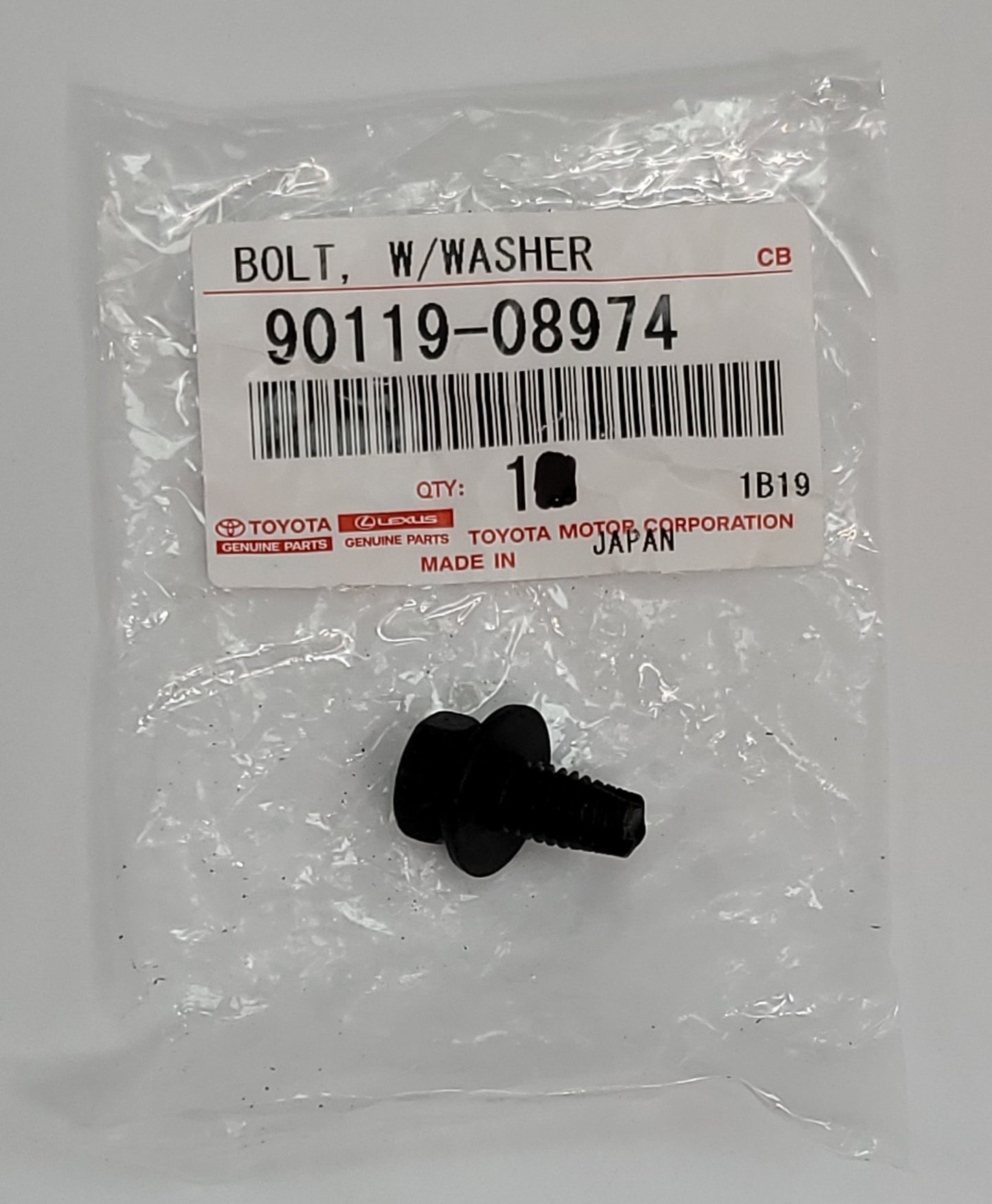 Genuine bolt with washer 9011908974