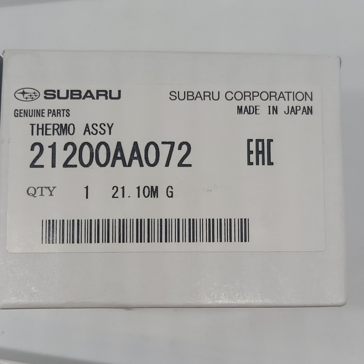 Genuine thermostat 21200AA072