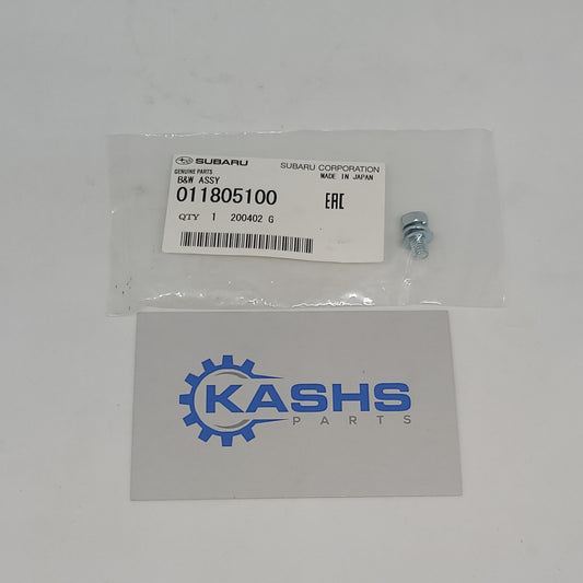 Genuine bolt and washer Subaru 011805100