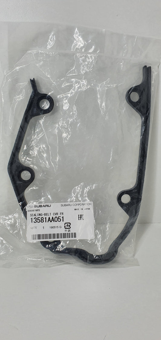 Genuine sealing belt cover front 13581AA051