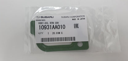 Genuine oil return cover gasket 10931AA010